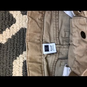 Janie & Jack corduroy Snap closure pants